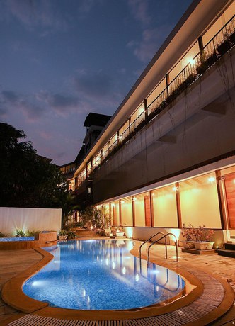 Imagen de la piscina del Hotel Rosetum Anjuna. Foto 20
