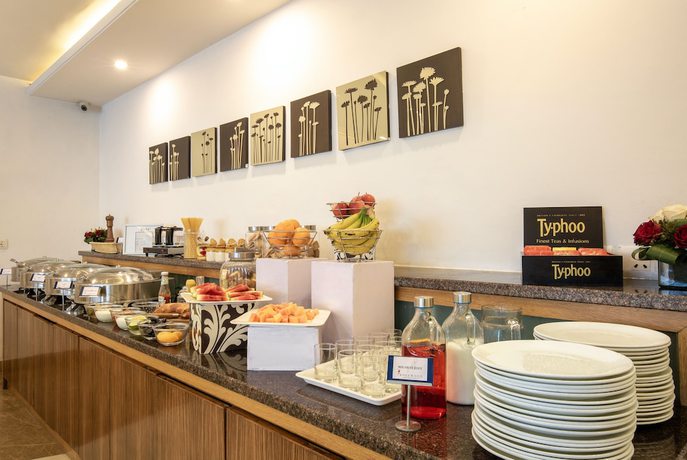 Imagen del bar/restaurante del Hotel Rosewood Apartment - Gurgaon. Foto 7