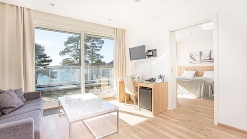 Imagen de la habitación del Hotel Rosfjord Strandhotell. Foto 8