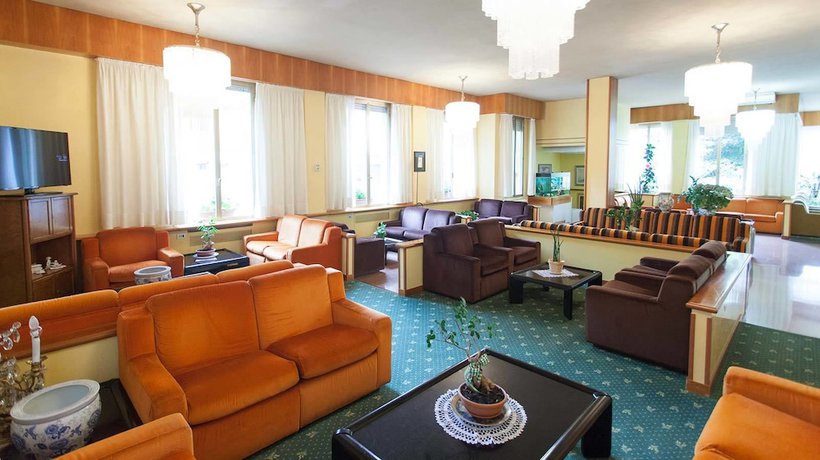 Imagen del bar/restaurante del Hotel Rossini, Salsomaggiore Terme. Foto 2