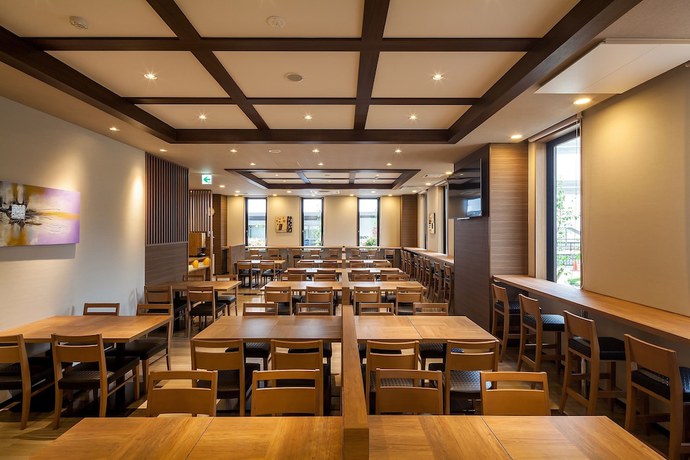 Imagen del bar/restaurante del Hotel Route Inn Mihara Ekimae. Foto 3
