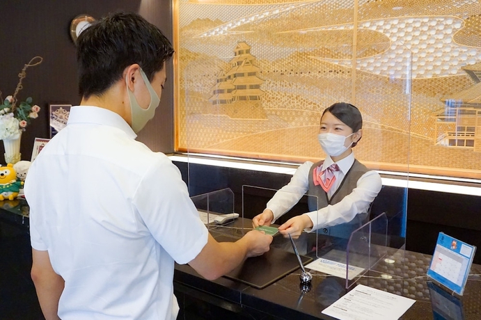 Imagen de los interiores del Hotel Route Inn Takasakieki Nishiguchi. Foto 17
