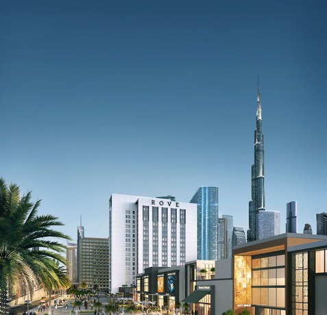 Imagen de los exteriores del Hotel Rove City Walk. Foto 8