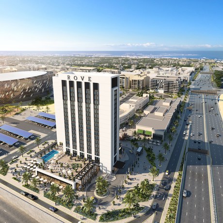 Imagen de los exteriores del Hotel Rove City Walk. Foto 9