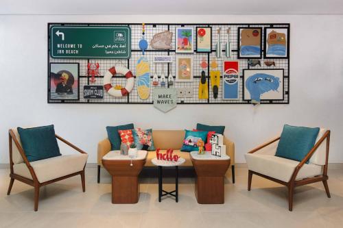 Imagen de los interiores del Hotel Rove JBR. Foto 8