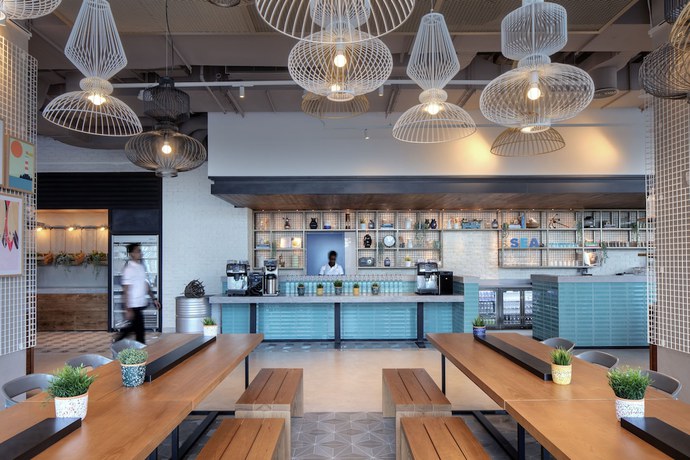 Imagen del bar/restaurante del Hotel Rove La Mer Beach, Jumeirah. Foto 2