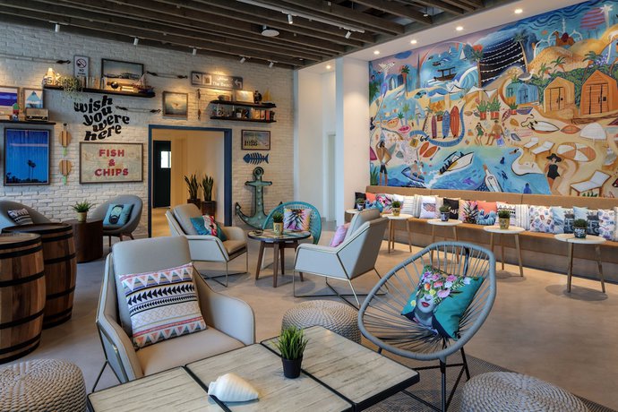 Imagen de los interiores del Hotel Rove La Mer Beach, Jumeirah. Foto 14