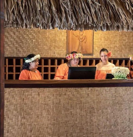 Imagen de los interiores del Hotel Royal Bora Bora. Foto 13