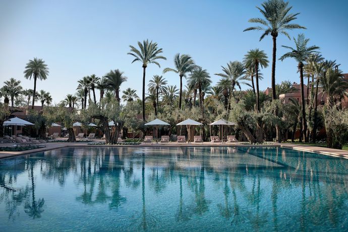 Imagen de la piscina del Hotel Royal Mansour Marrakech. Foto 21