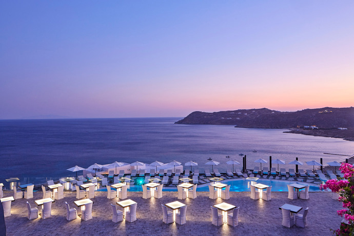 Imagen de los exteriores del Hotel Royal Myconian Resort N Thalasso Spa Ctr. Foto 4