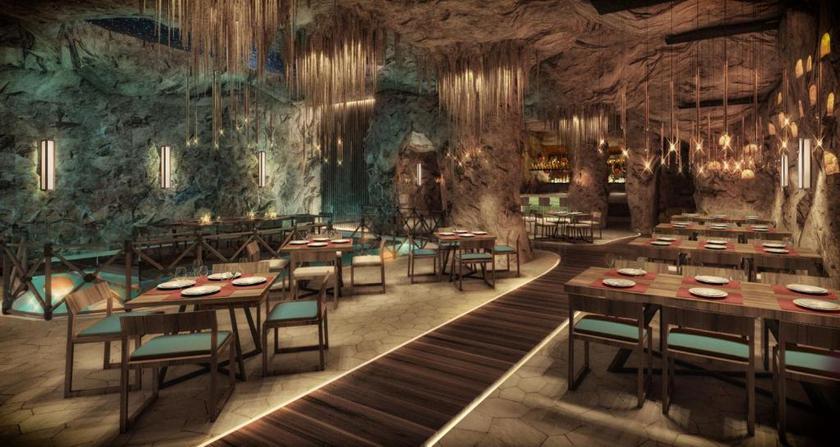 Imagen del bar/restaurante del Hotel Royalton Splash Riviera Cancun, An Autograph Collection All-inclusive Resort. Foto 2