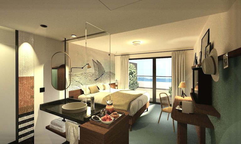 Imagen de la habitación del Hotel Roz Marine Thalasso Resort. Foto 3