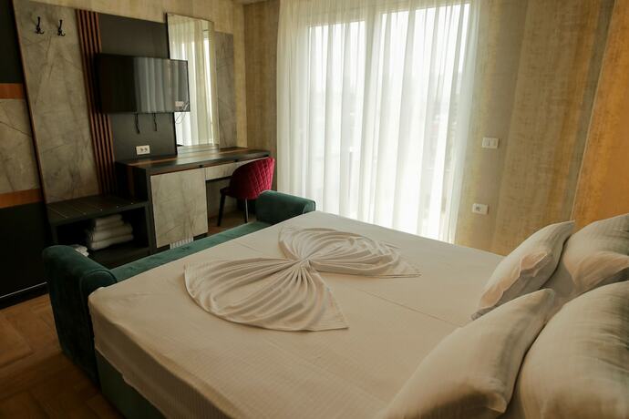 Imagen de la habitación del Hotel Rozafa Blu. Foto 9