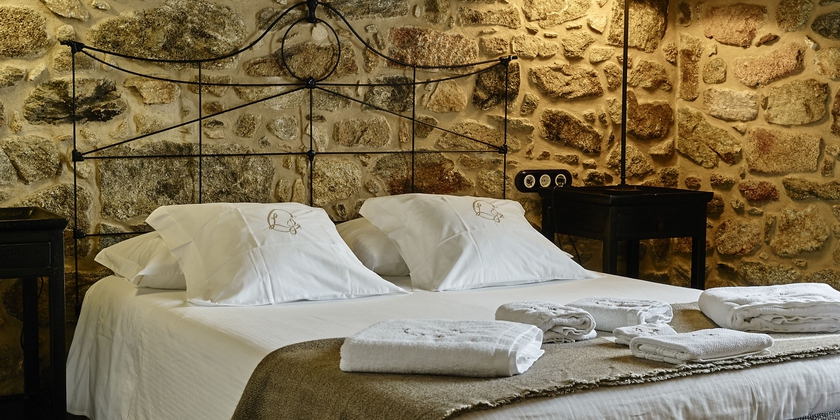 Imagen de la habitación del Hotel R&uacute;stico Lugar Do Cotari&ntilde;o. Foto 8