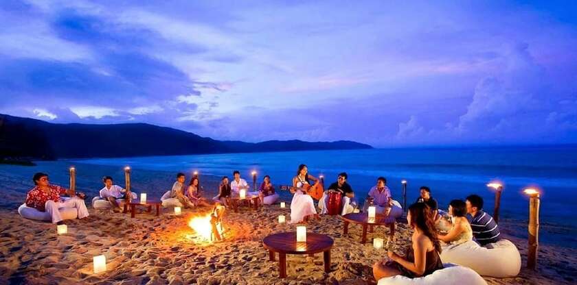 Imagen general del Hotel Rudra The Sandy Beach Resort. Foto 6