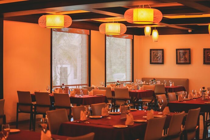 Imagen del bar/restaurante del Hotel Rudraksh Club and Resort. Foto 25