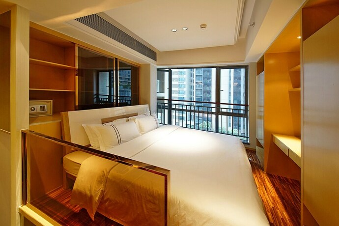 Imagen general del Hotel Ruide Apartment Poly Zhongda Branch. Foto 16