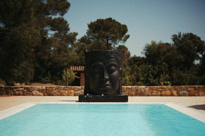 Imagen de la piscina del Hotel Rural Mas Valoria. Foto 8