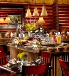 Imagen del bar/restaurante del Hotel Rustic Inn Creekside Resort and Spa. Foto 3