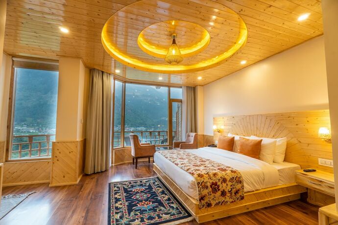 Imagen de la habitación del Hotel Rustic Wood Manali. Foto 15