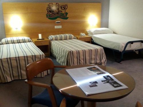 Imagen de la habitación del Hotel Ruta Jacobea. Foto 9