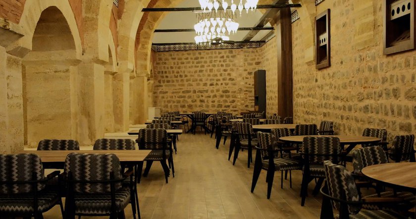 Imagen del bar/restaurante del Hotel R&uuml;stempaşa Kervansaray Hotel Edirne. Foto 3
