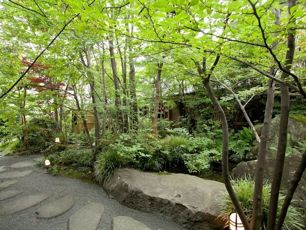 Imagen de los exteriores del Hotel Ryoso Yufuin Yamadaya. Foto 34