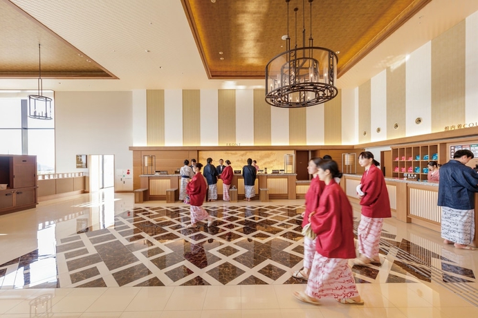 Imagen de los interiores del Hotel Ryugujo Spa Mikazuki Fujimitei. Foto 10