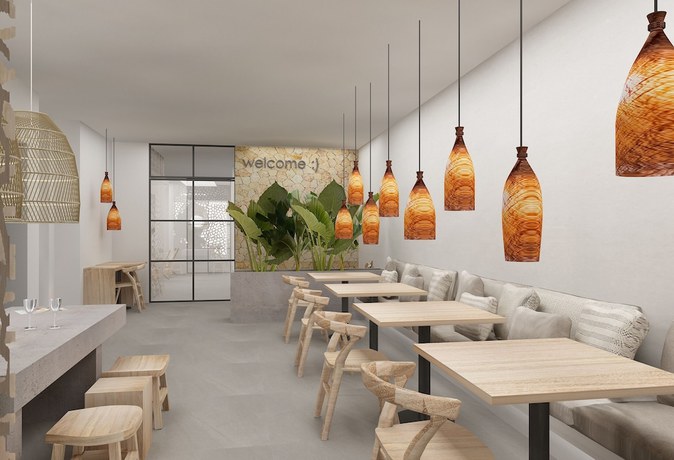 Imagen de los interiores del Hotel S Estancia Suites. Foto 5