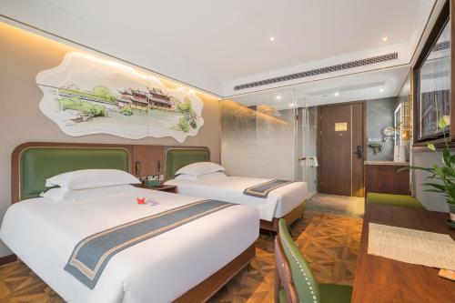 Imagen de la habitación del Hotel 时光漫步S酒店（上海五角场店）. Foto 17