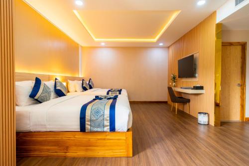 Imagen de la habitación del Hotel S Vangvieng Boutique, Phonepheng. Foto 17