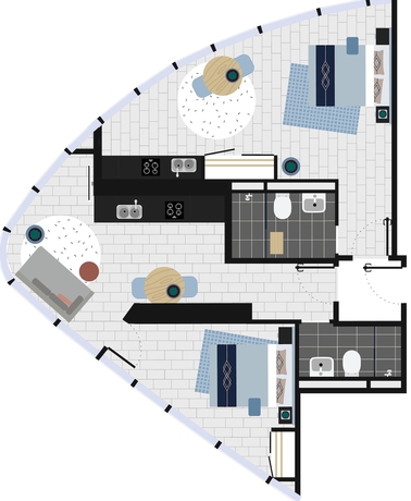 Imagen de la habitación del Hotel SCAPE LIVING AT AURORA. Foto 8