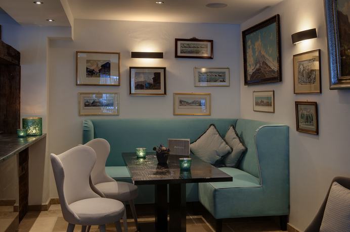 Imagen del bar/restaurante del Hotel SCHLOSS Zermatt - Active and CBD Spa Hotel. Foto 3