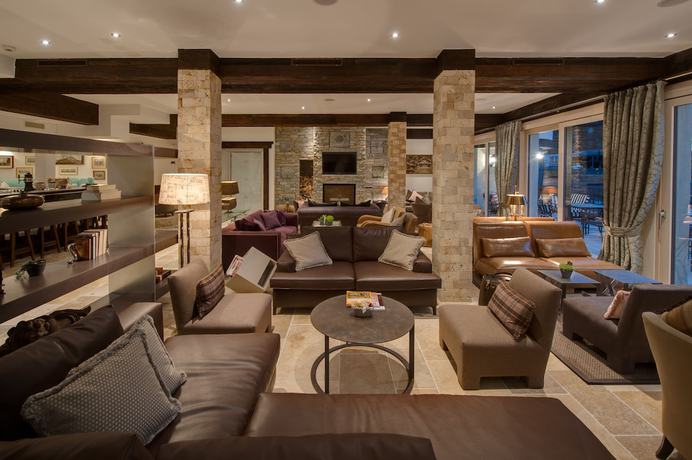 Imagen del bar/restaurante del Hotel SCHLOSS Zermatt - Active and CBD Spa Hotel. Foto 5