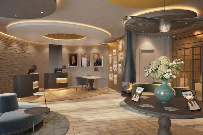 Imagen de los interiores del Hotel SEETELHOTEL Ostseeresidenz Ahlbeck. Foto 19