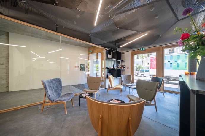 Imagen de los interiores del Hotel SET .Residence by Teufelhof Basel. Foto 15