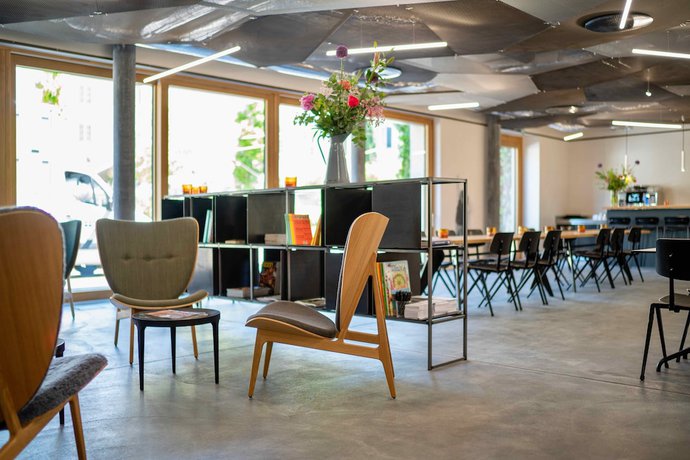 Imagen de los interiores del Hotel SET .Residence by Teufelhof Basel. Foto 16