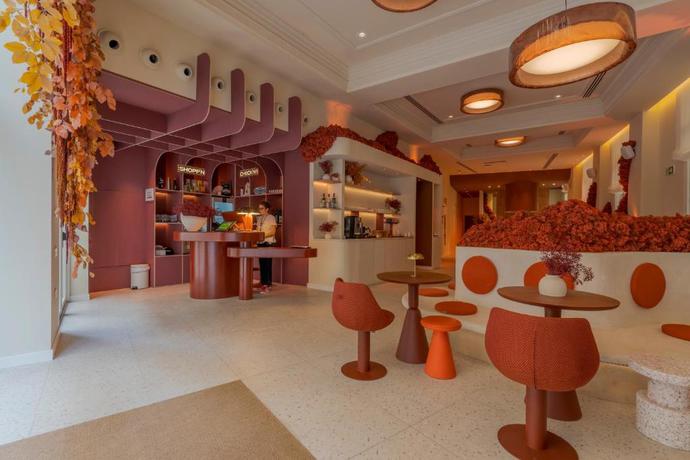 Imagen del bar/restaurante del Hotel SLEEP'N Valencia. Foto 5