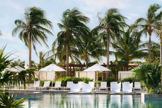 Imagen de la piscina del Hotel SLS Playa Mujeres &ndash; ALL Inclusive Collection. Foto 18