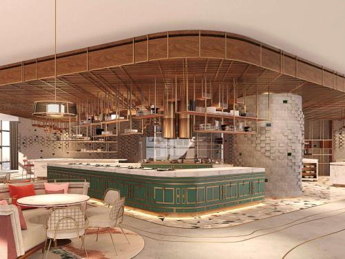 Imagen de los interiores del Hotel SO Uptown Dubai. Foto 8