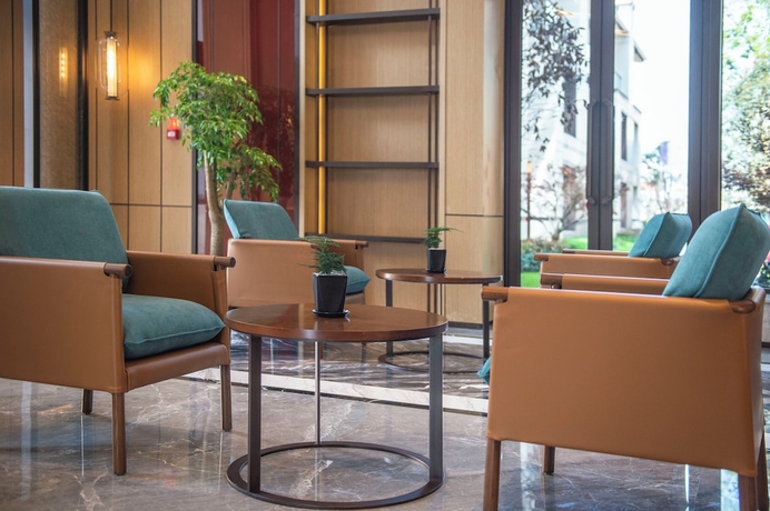 Imagen de los interiores del Hotel SSAW Boutiquel Xizi. Foto 12