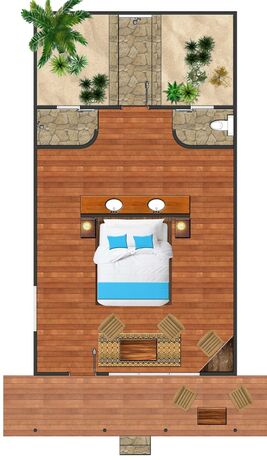 Imagen general del Hotel Saadani Safari Lodge - bush, river, beach (All Inclusive! meals / drinks and Safaris!). Foto 4