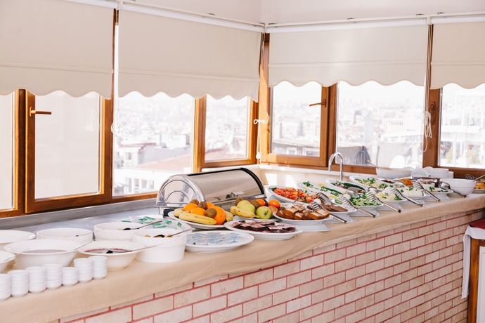 Imagen del bar/restaurante del Hotel Saba, Fatih. Foto 4