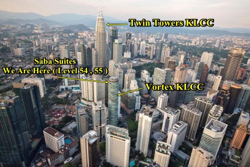 Imagen de la habitación del Hotel Saba Suites at Vortex KLCC Bukit Bintang Kuala Lumpur. Foto 7