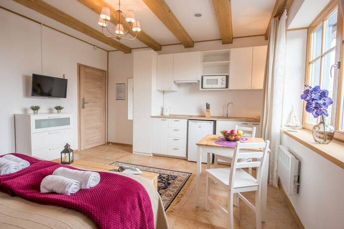 Imagen de la habitación del Hotel Sady Ville I Apartamenty. Foto 3