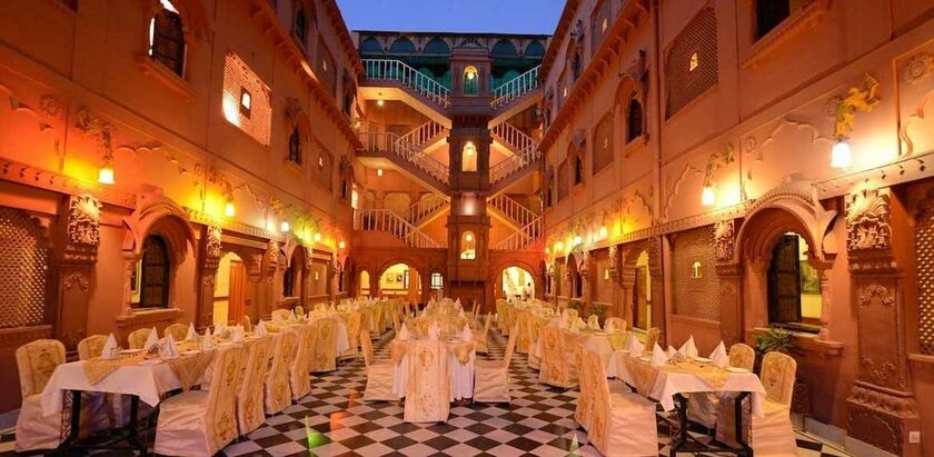 Imagen del bar/restaurante del Hotel Sagar, Bikaner. Foto 12