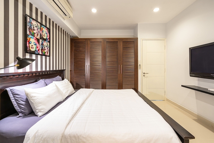Imagen de la habitación del Hotel Sai Gon Finest - Panorama Suite In Central D1. Foto 2