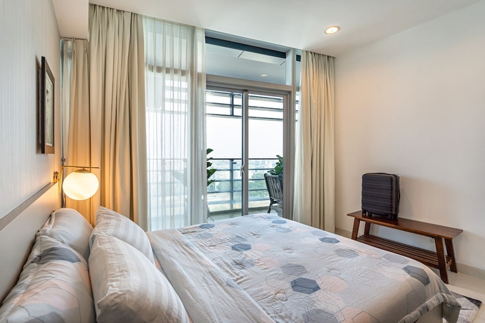 Imagen de la habitación del Hotel Sai Gon Finest - Panorama Suite In Central D1. Foto 7