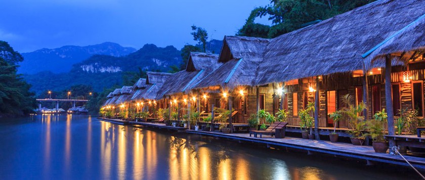 Imagen general del Hotel Sai Yok View Raft. Foto 3