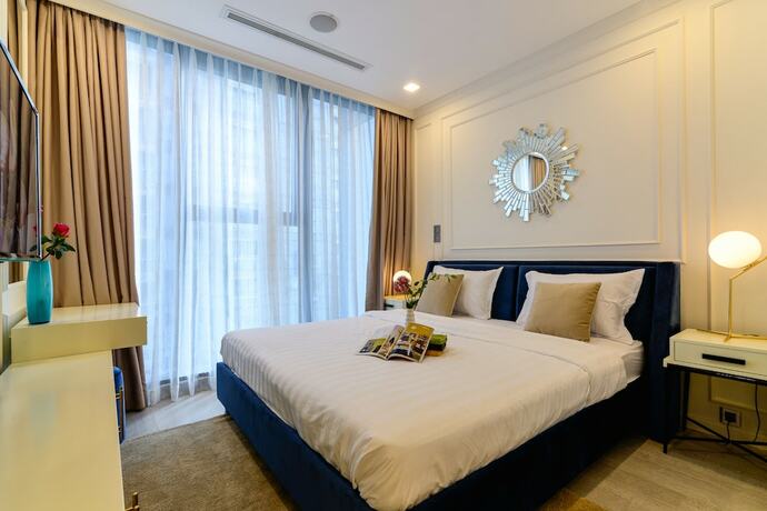 Imagen de la habitación del Hotel Saigon House Vinhomes Golden River. Foto 17